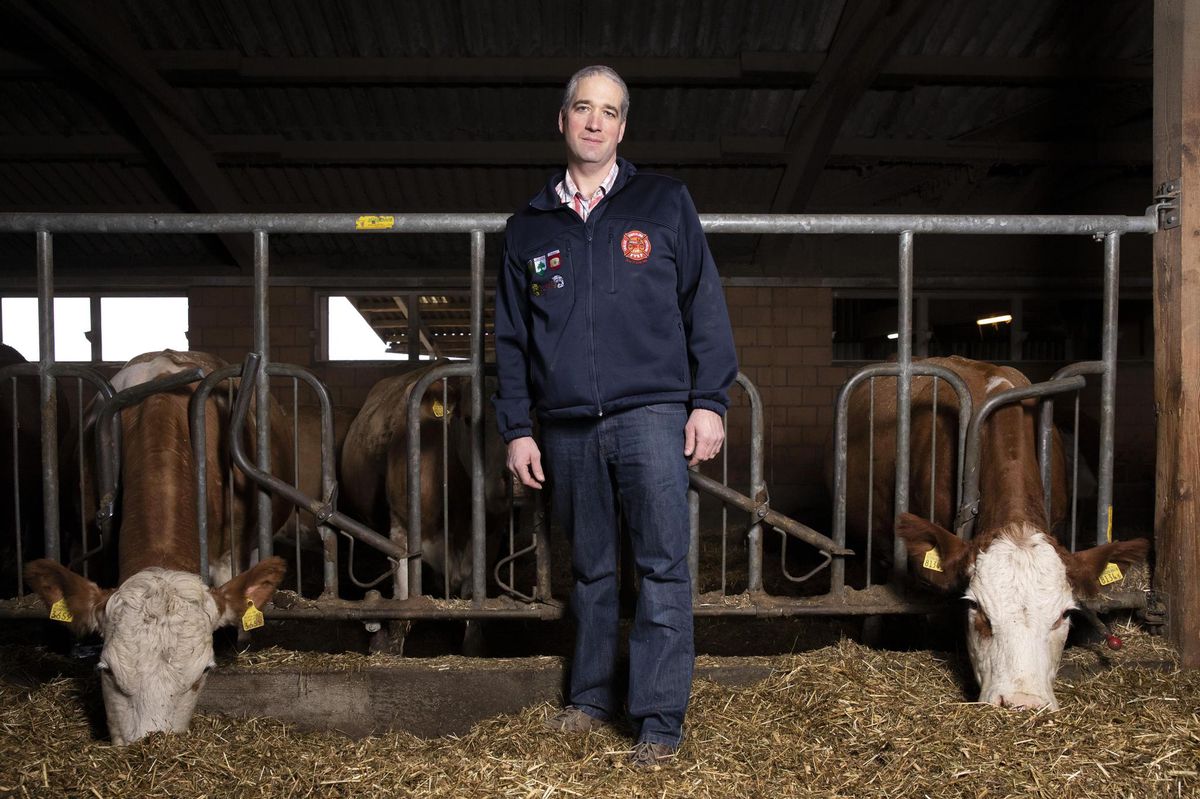 Le député UDC Nicolas Bolay, éleveur à Genolier, a relayé la grogne de ses confrères auprès du Conseil d’État .