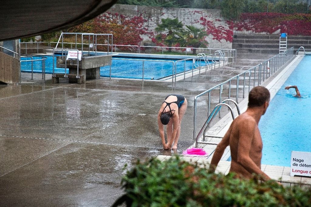 Exclusif: on nage toujours à Lancy dans un bassin extérieur à 26 °C
