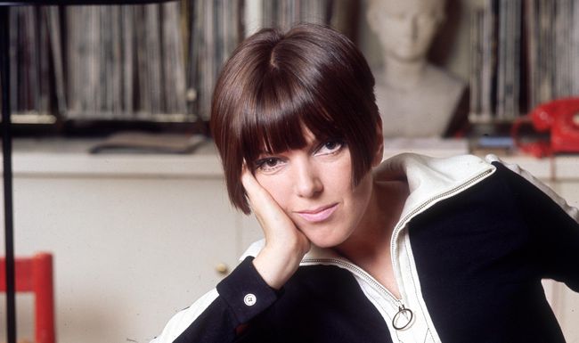 Die Modedesignerin Mary Quant im Jahr 1965.