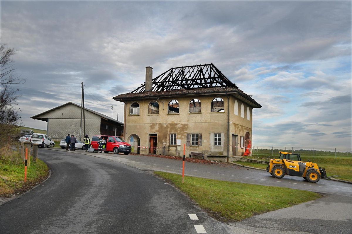 Détruite par un incendie le 16 décembre 2019, la grande salle de Bussy-sur-Moudon sera reconstruite.