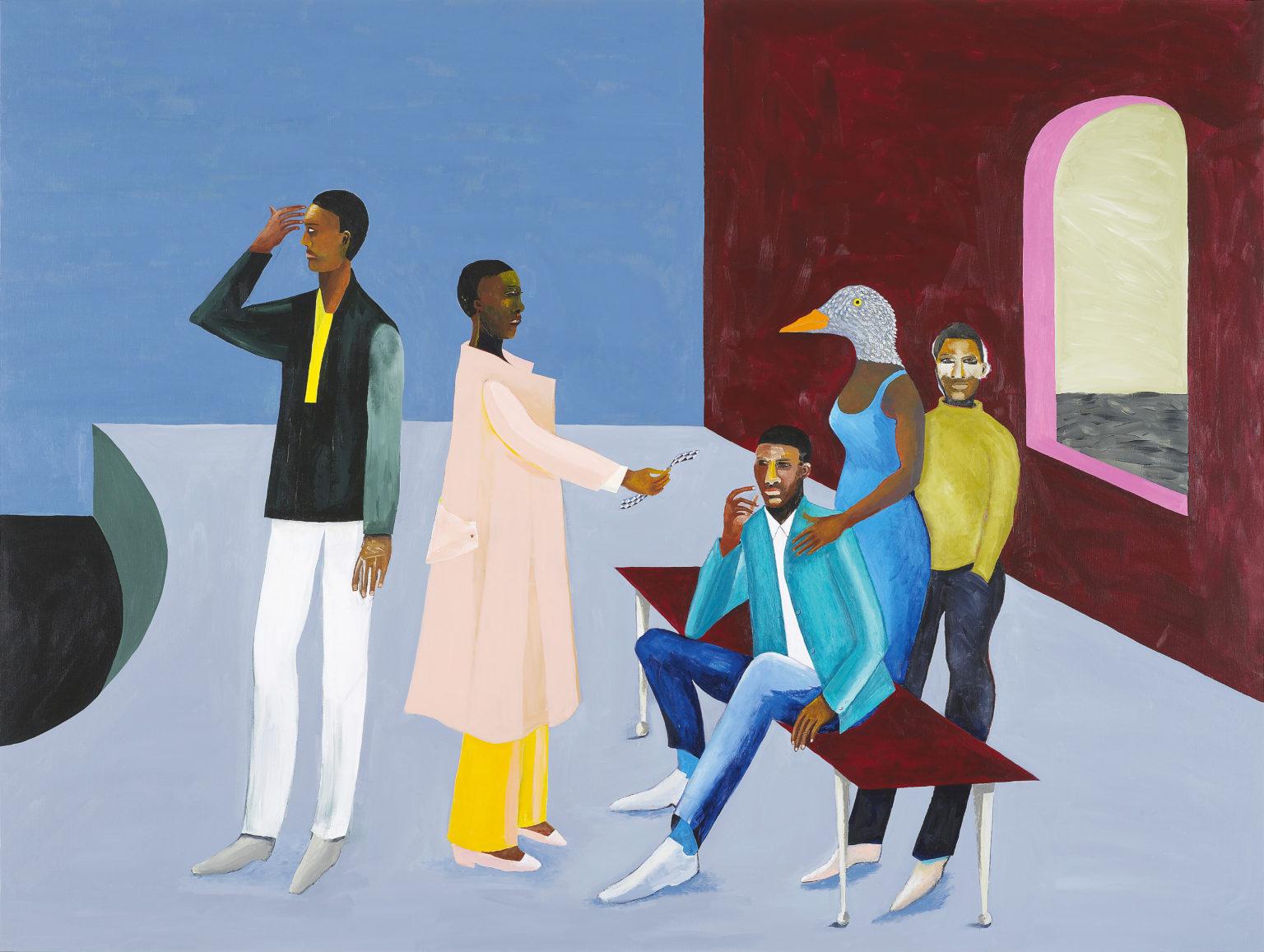 «The Exchange», de la série «Le Rôdeur». La toile fait l’affiche.