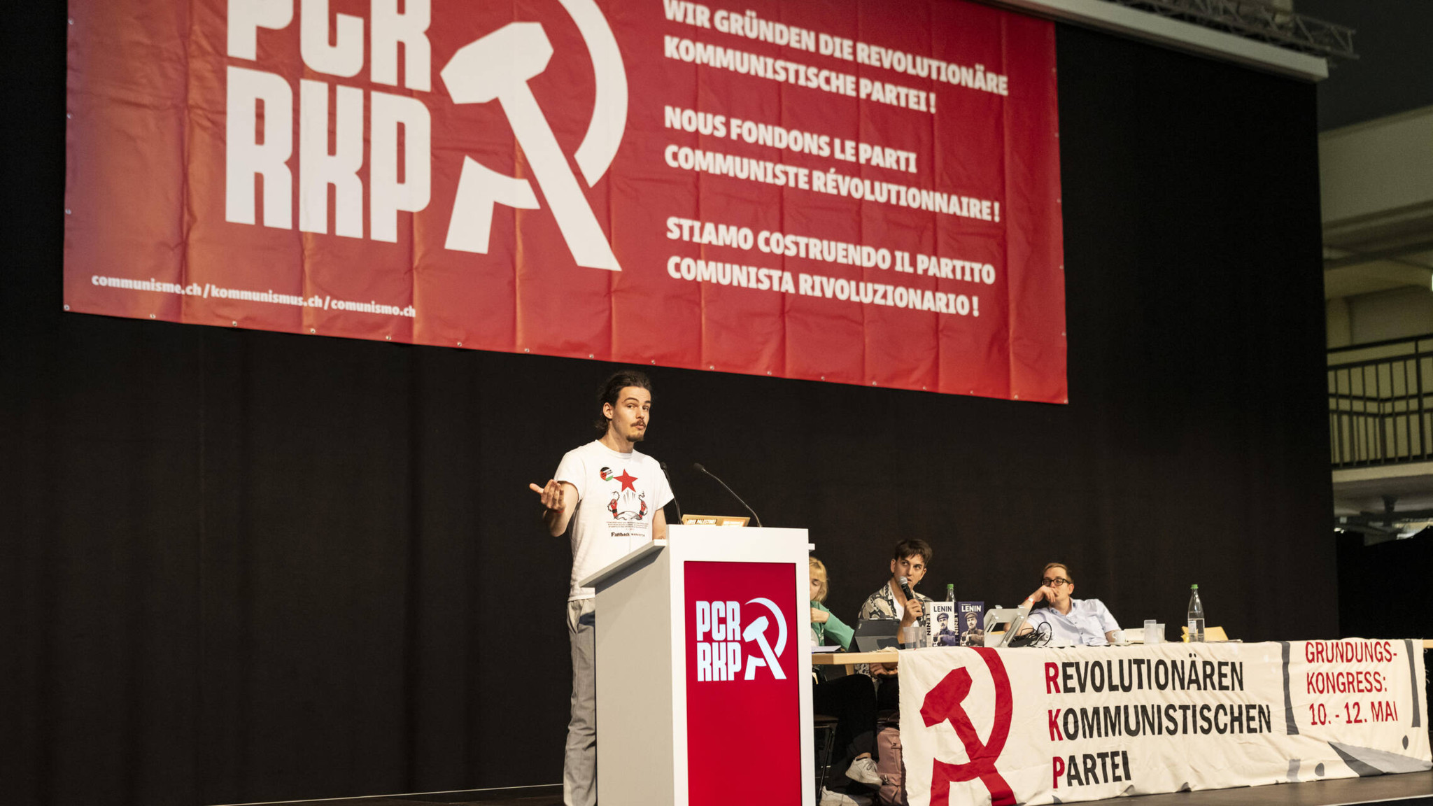 Le congrès du Parti communiste révolutionnaire s’est tenu à Berthoud, dans le canton de Berne.