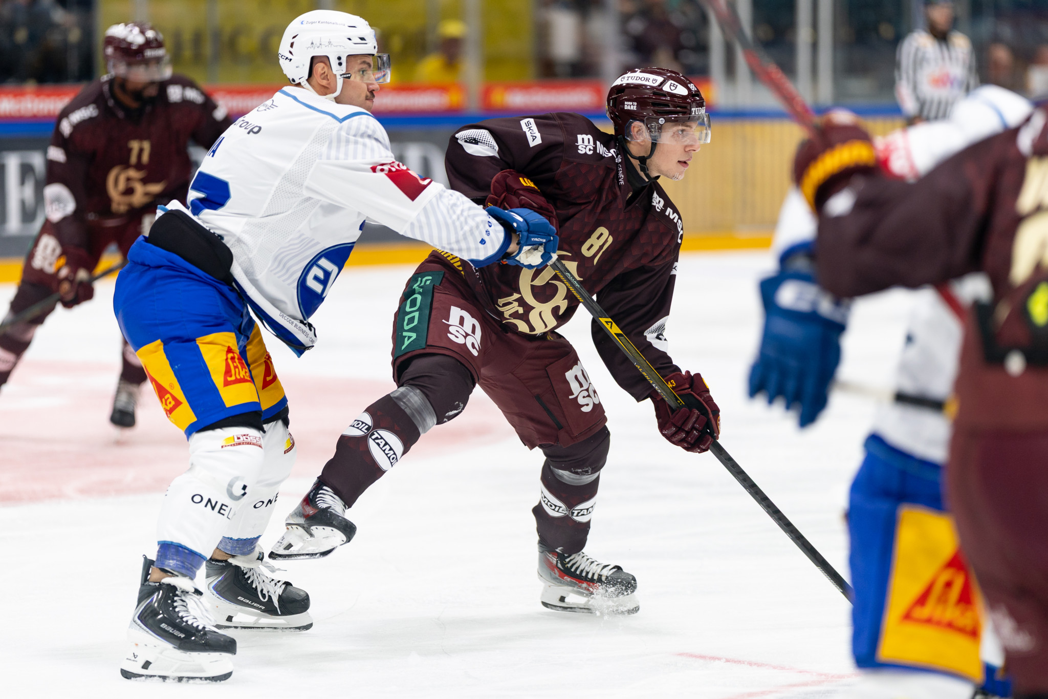 Genève-Servette sur un fil: Le «HC Hôpital» joue en grenat et il réalise des miracles