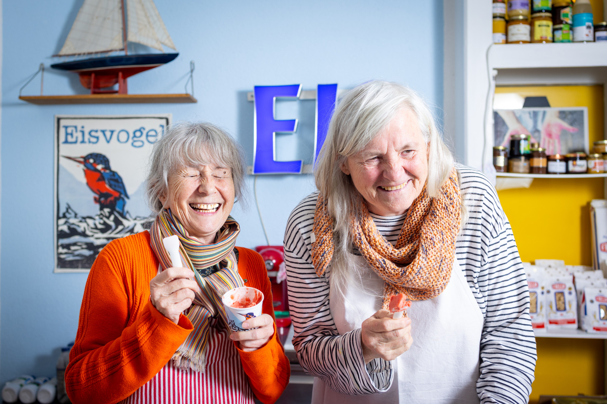 Aus für den Eisvogel: Für ihre Glace steht ganz Zürich Schlange – nach zehn Jahren ist Schluss