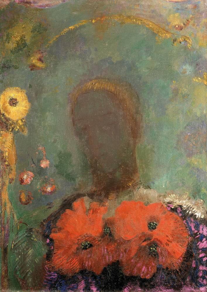 Une énigmatique jeune fille d’Odilon Redon montrée à Winterthour.