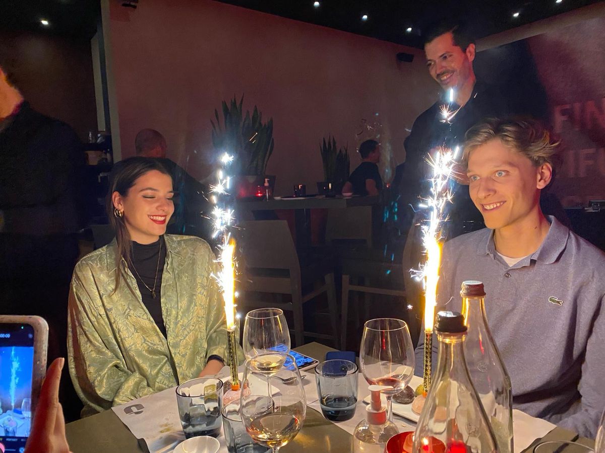 Les jumeaux Lisa et Quentin sont nés le 29 février 2000. 