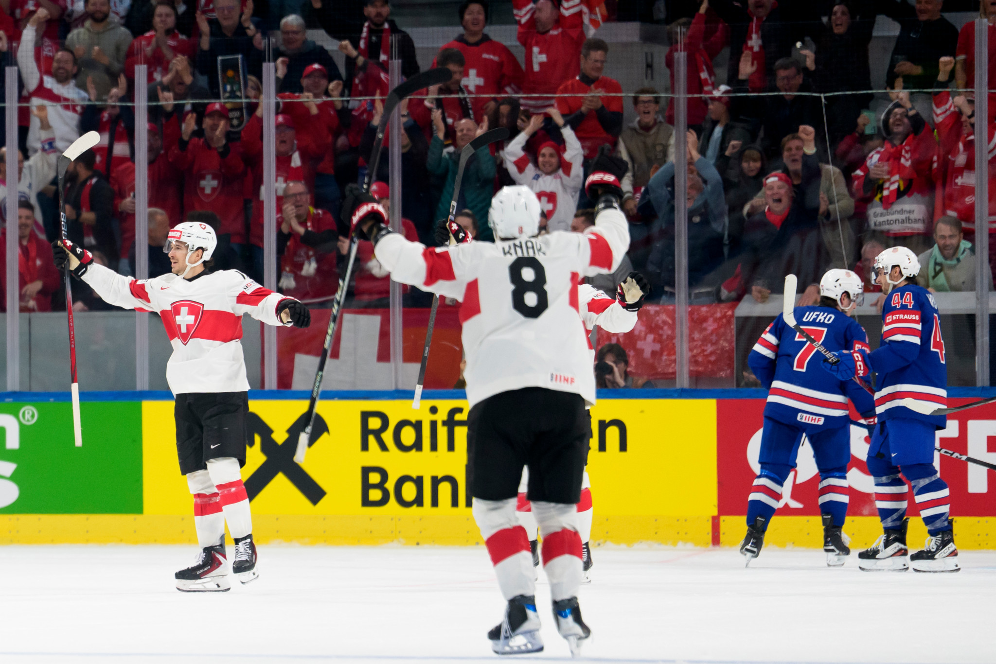 Championnat du monde de hockey: La Nati s’offre un début de Mondial rêvé en battant les États-Unis