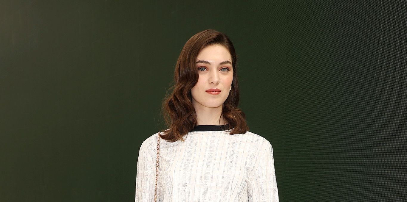 PARIS, FRANCE - JULY 05: (EDITORIAL USE ONLY - For Non-Editorial use please seek approval from Fashion House) Anamaria Vartolomei attends the Chanel Haute Couture Fall Winter 2022 2023 show as part of Paris Fashion Week  on July 05, 2022 in Paris, France. (Photo by Marc Piasecki/WireImage)