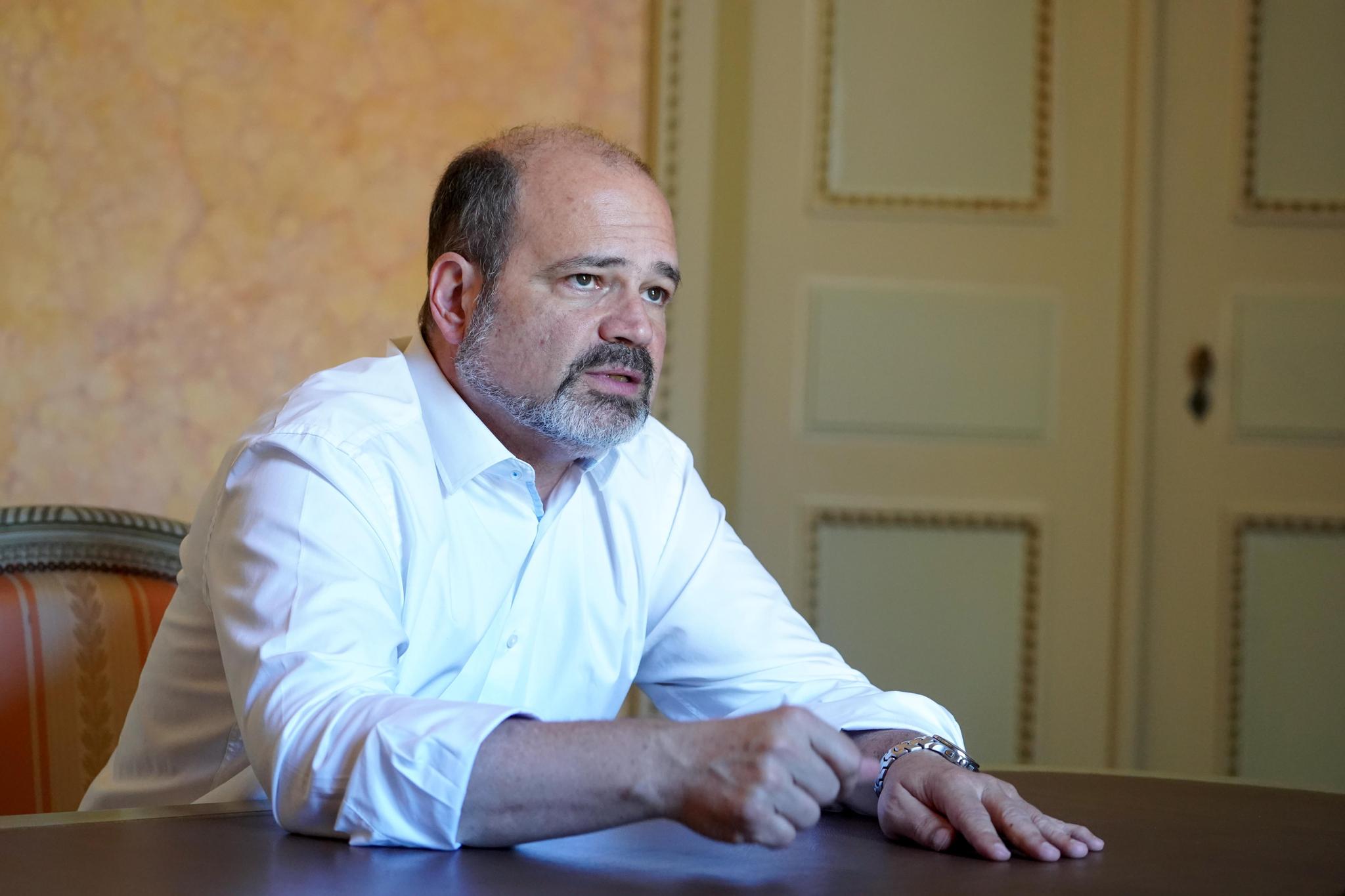 Le maire de Genève, Sami Kanaan.