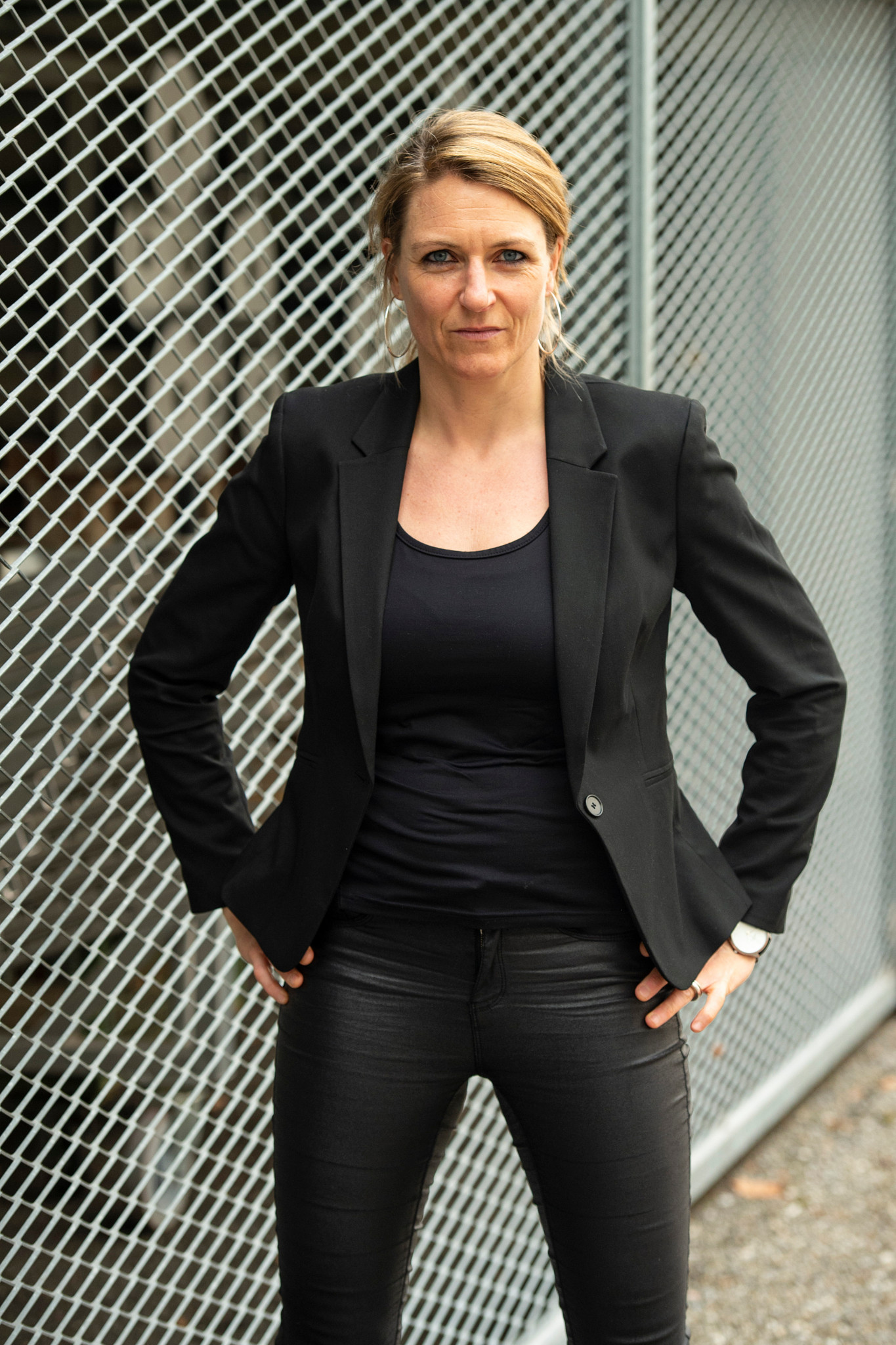 Portrait von Beatrice Wertli, der neuen Praesidentin des Schweizer Turnverbands, fotografiert am Samstag (06.02.2021) bei der grossen Allmend in Bern. Foto: Manuel Zingg/Bernerzeitung