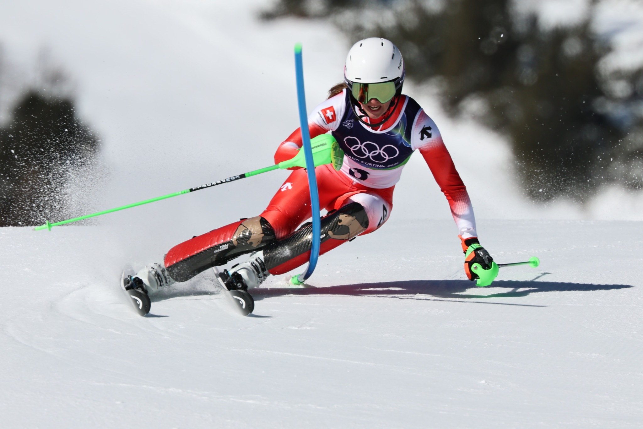 Olympic Women's Slalom: 'It hurts a bit' — what the Swiss say after the first run