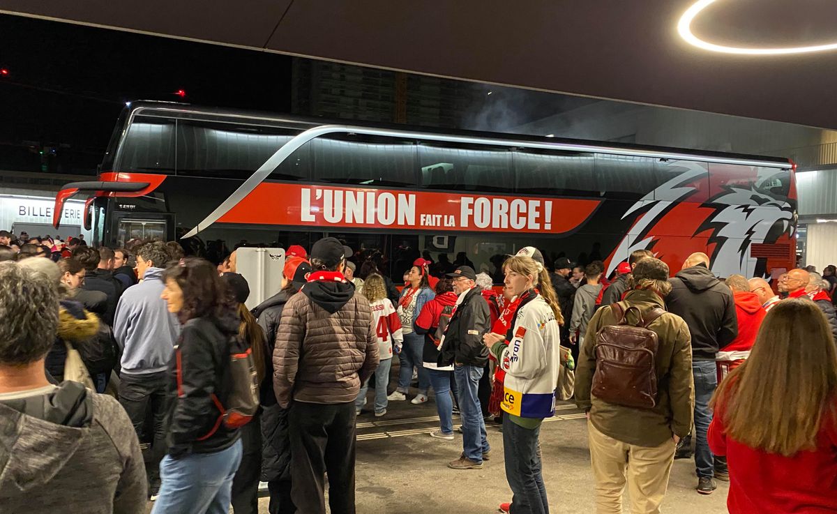 Les fans du LHC ont fêté leurs héros à leur retour