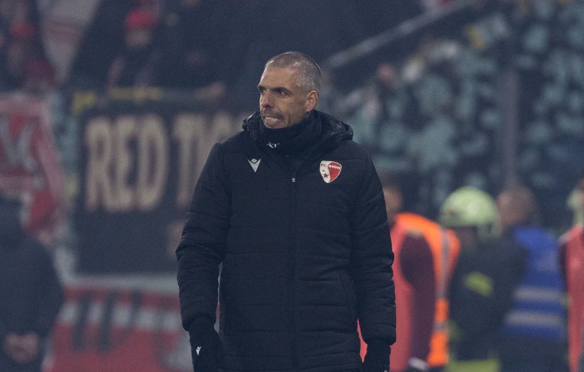 Fabio Celestini, ici en janvier 2023 lorsqu’il entraînait le FC Sion.