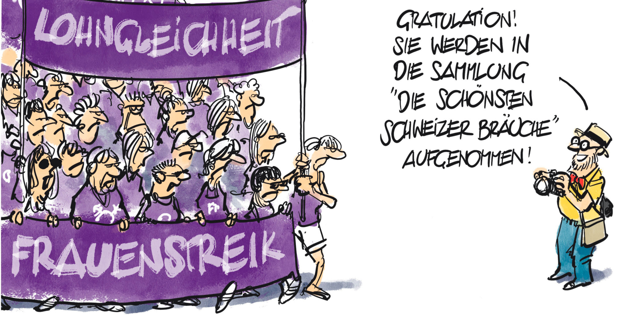 Dieser Streik wurde gekapert