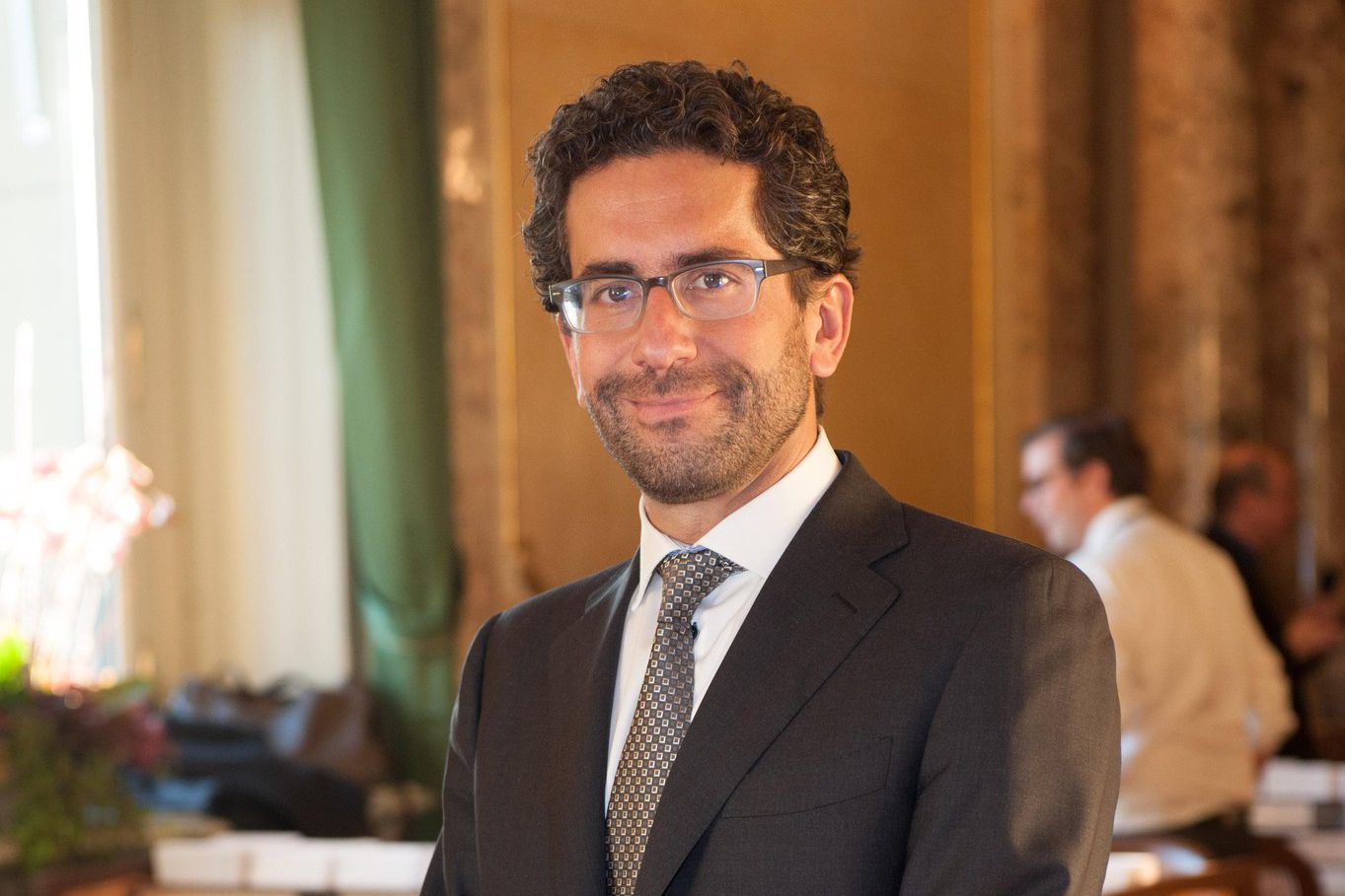 Fathi Derder, conseiller national, s’exprime sur la protection des données lors de la session d’hiver des chambres fédérales à Berne.