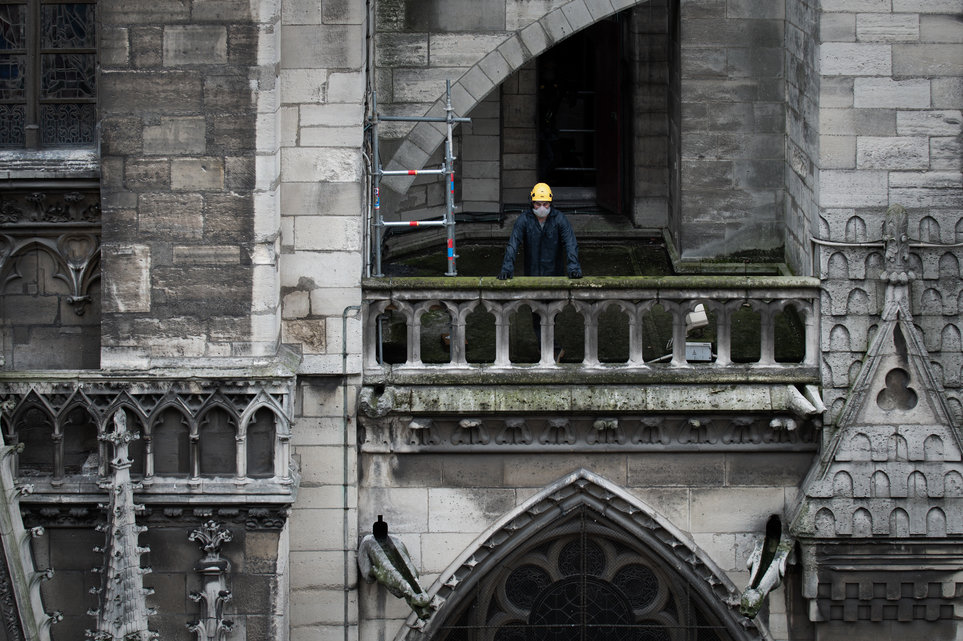 Un office sera célébré le 16 avril 2024 à Notre-Dame de Paris, soit cinq ans après l'incendie, promettent les autorités. (Lundi 16 décembre 2019)
