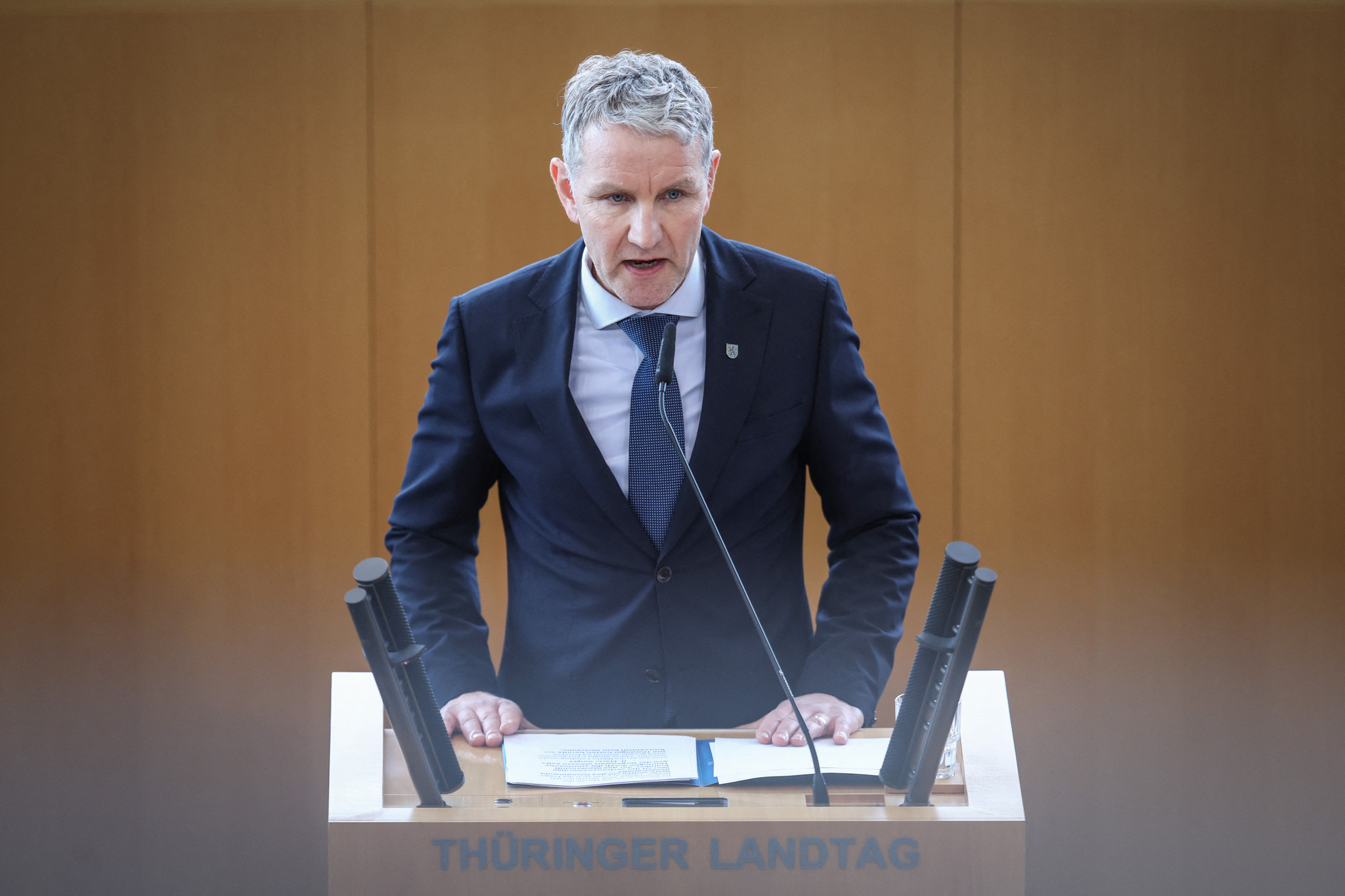 Radikale Äusserungen: Höcke spricht West­deutschen