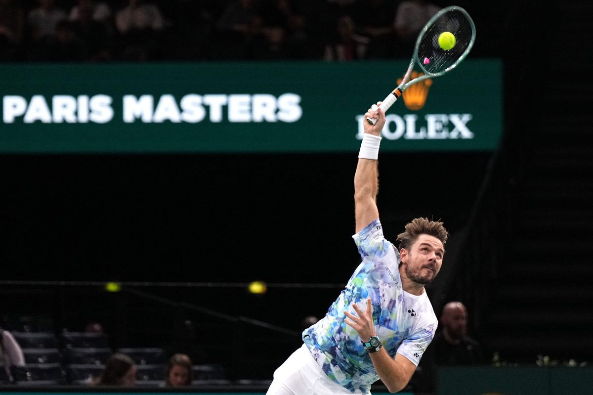 Stan Wawrinka était à un service de la victoire à Paris…