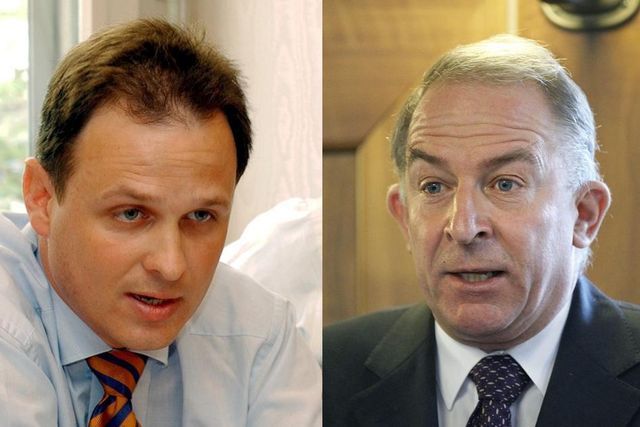 Keine Freunde: SVP-Kantonsrat Claudio Zanetti (links) und Ruedi Lais (SP).