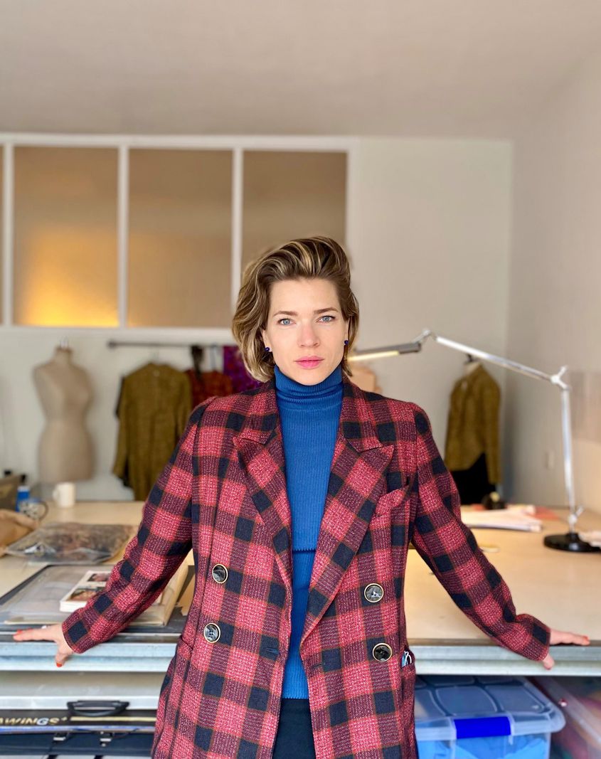 Mariel Manuel dans son studio Manuel Manufactures à Lausanne.