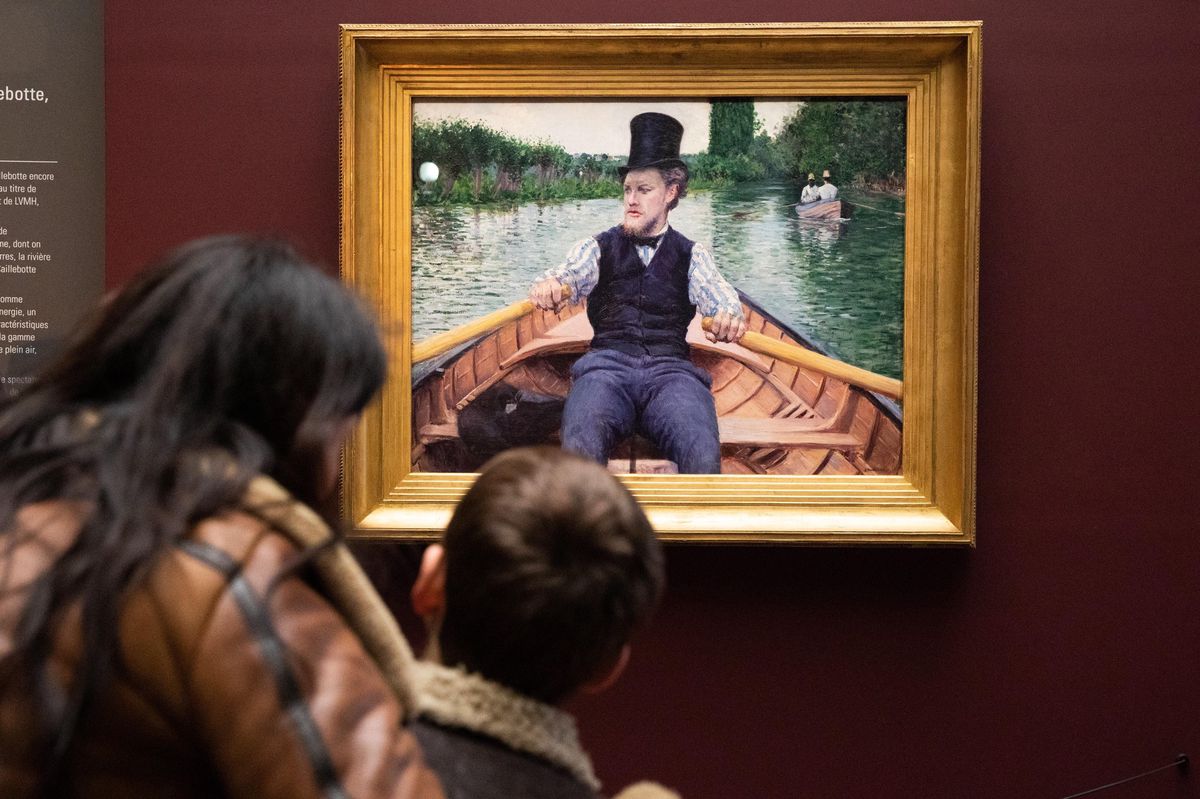 Gustave Caillebotte, «Partie de bateau», 1878, huile sur toile, Musée d’Orsay, Paris.