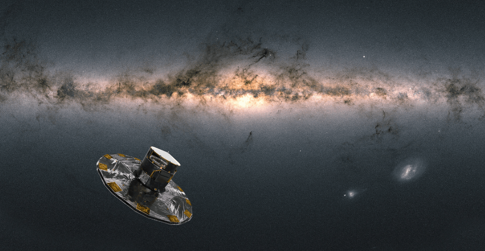 Espace Le télescope Gaia dévoile une nouvelle carte de la Voie lactée