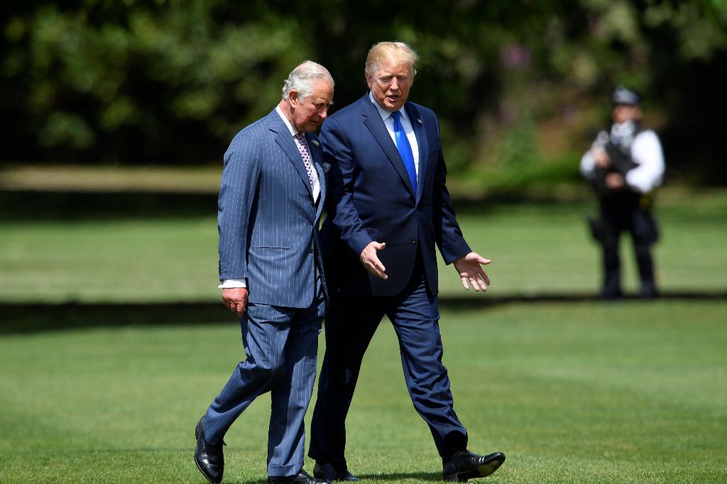 Trump rencontre Charles, le «prince des baleines»