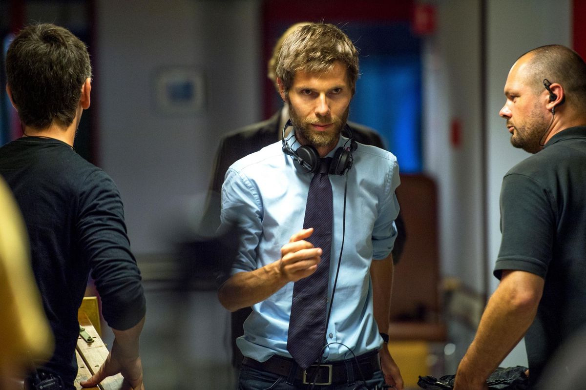 Lionel Baier a occupé le poste de Responsable du Bachelor cinéma depuis 19 ans. Ici, en 2016, sur le tournage de son film «Prénom:Mathieu».