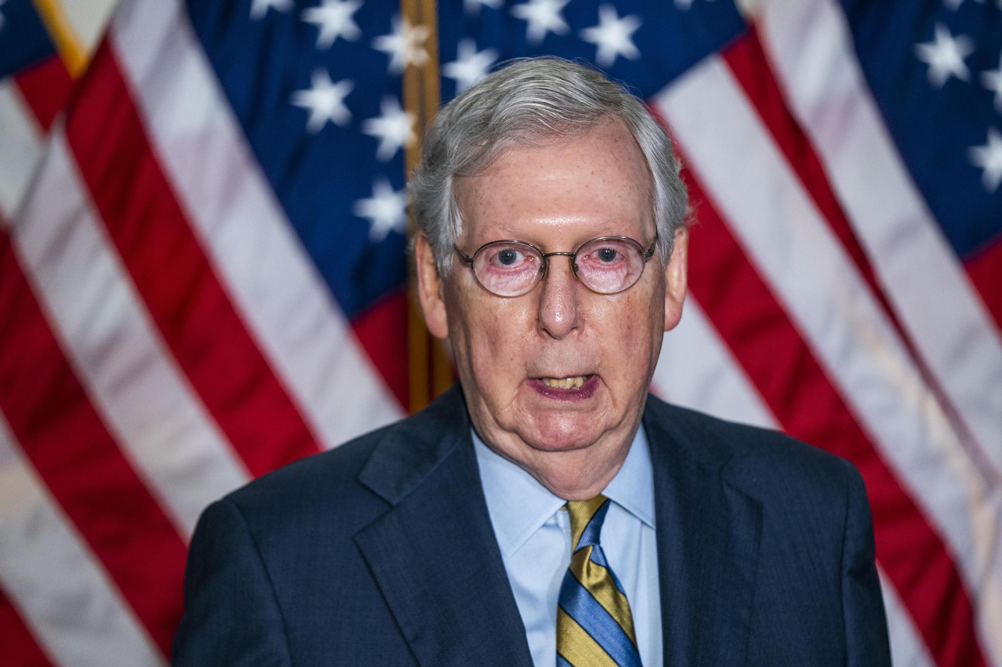 «Ich konzentriere mich auf die Zukunft»: Mitch McConnell, Minderheitsführer im Senat.