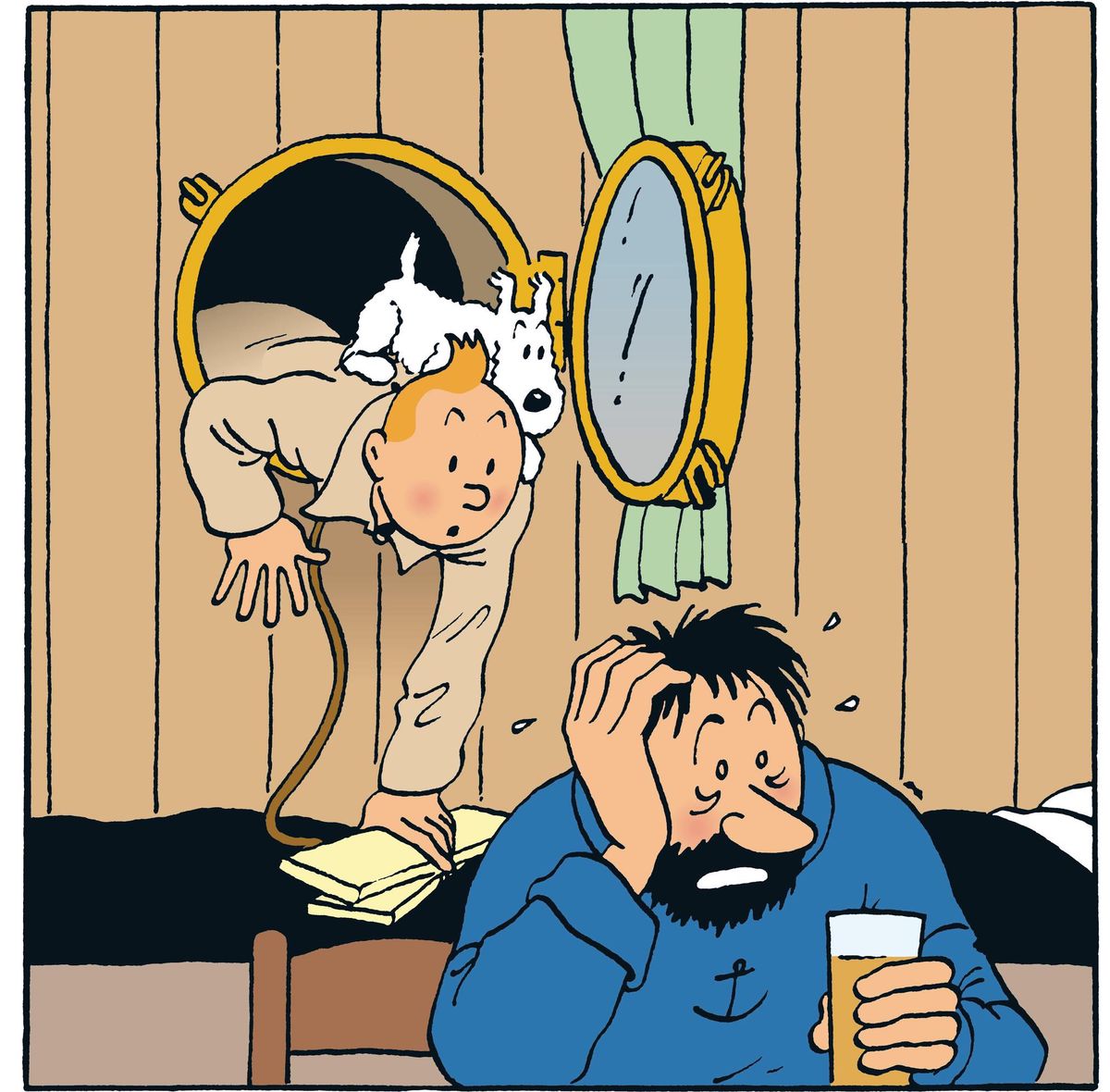 BD Le capitaine Haddock fête ses 80 ans Le Matin