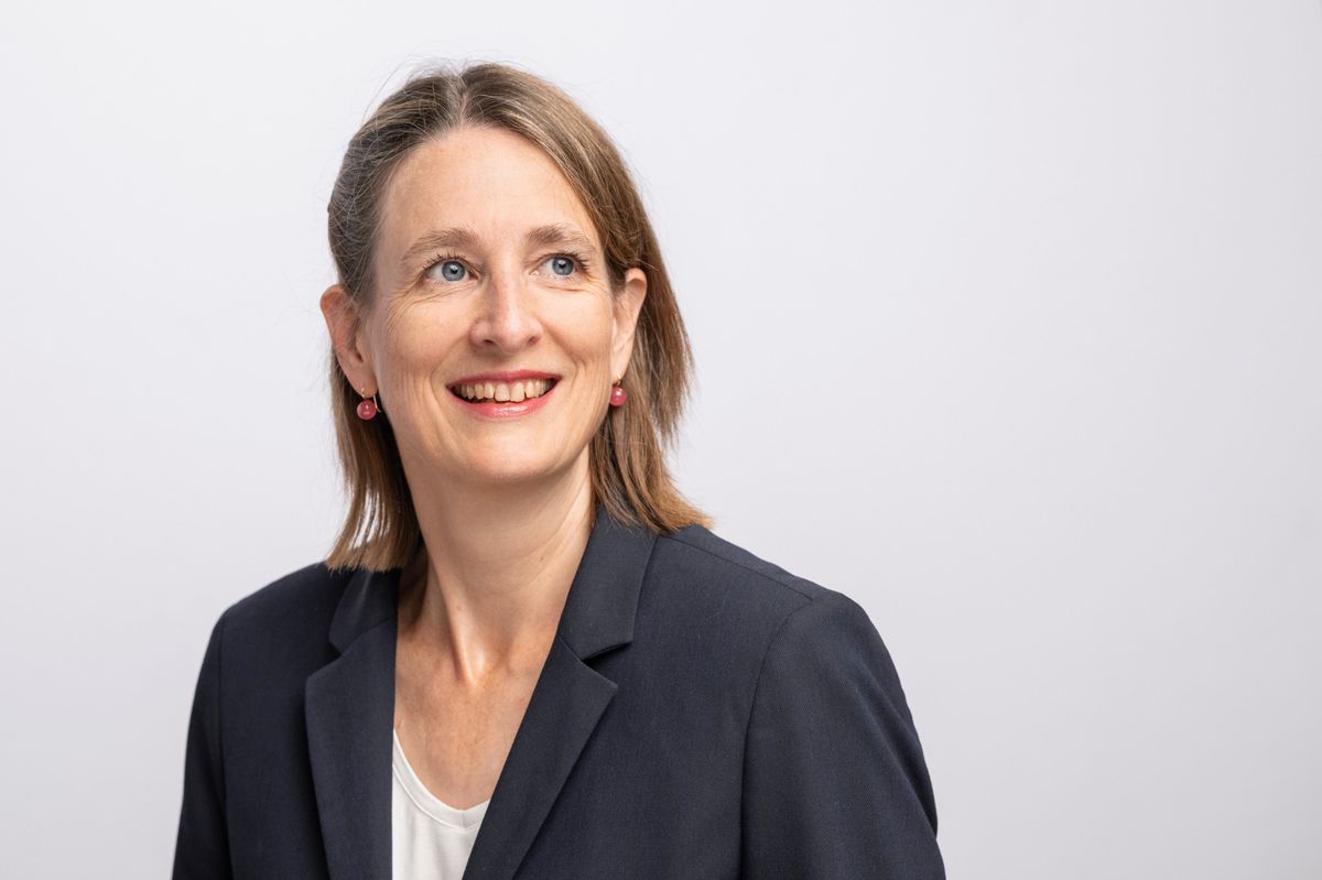 Nationalraetin Celine Weber, GLP-VD, am Mittwoch, 20. September 2023 im Bundeshaus in Bern. (KEYSTONE/Alessandro della Valle)