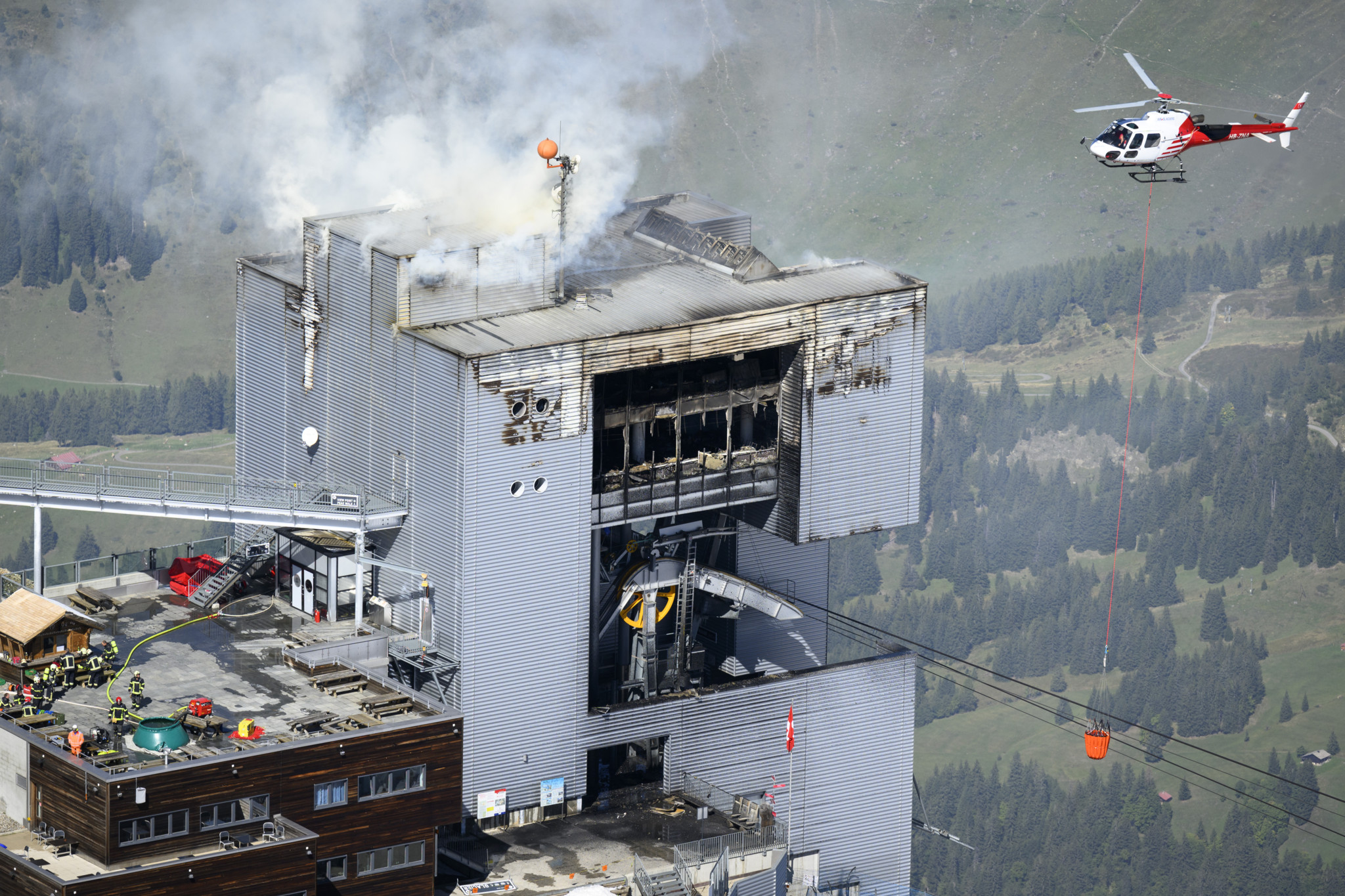 Procès à Vevey: Faut-il vraiment un coupable pour l’incendie de Glacier 3000?