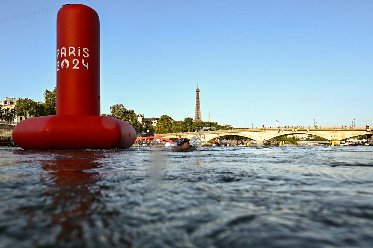 La Seine à Paris pendant les Jeux olympiques 2024