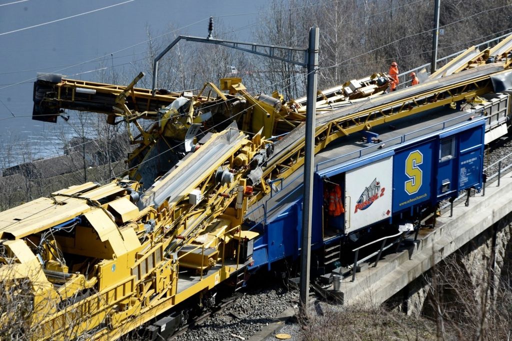 Suisse L'accident de train d'Immensee d'origine humaine 24 heures Suisse L'accident de train d'Immensee d'origine humaine 24 heures