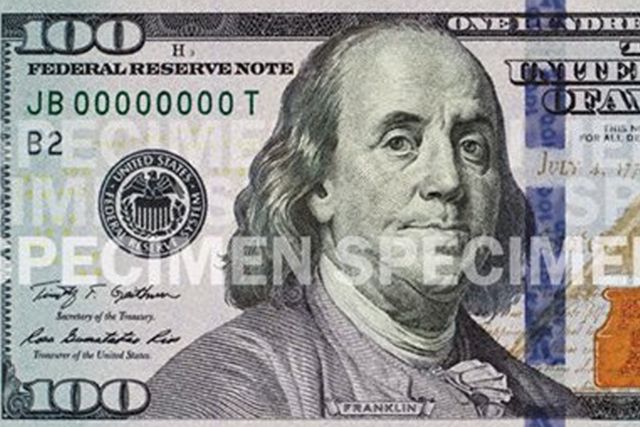 Nouveau Billet De 100 Dollars Recto Et Verso Officiel. Bank Al Maghrib