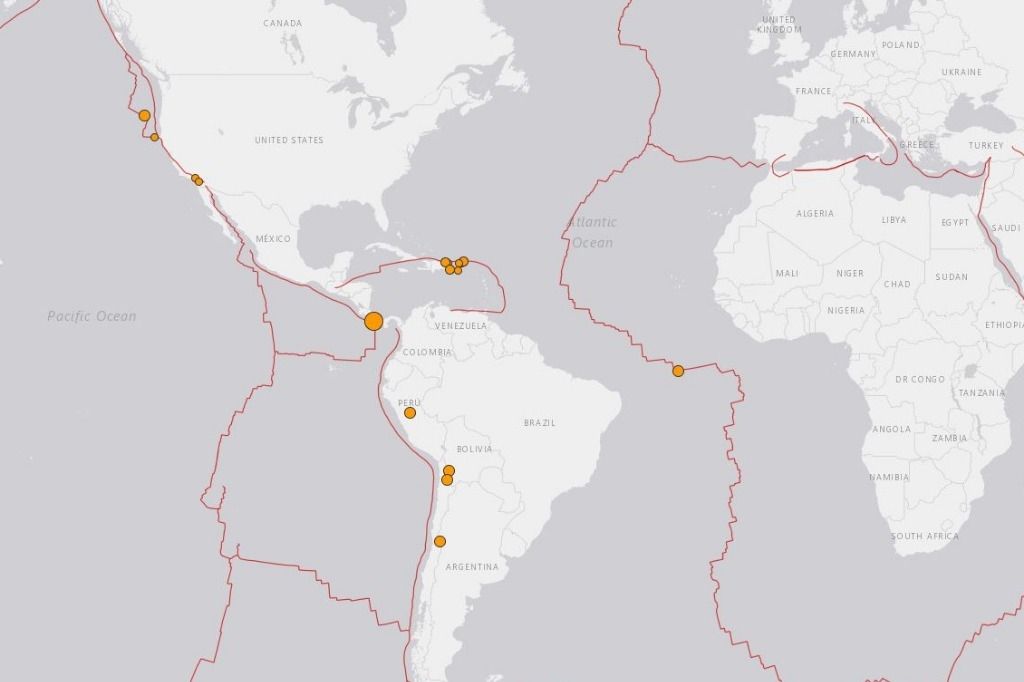 Séisme de 6,3 entre le Panama et le Costa Rica