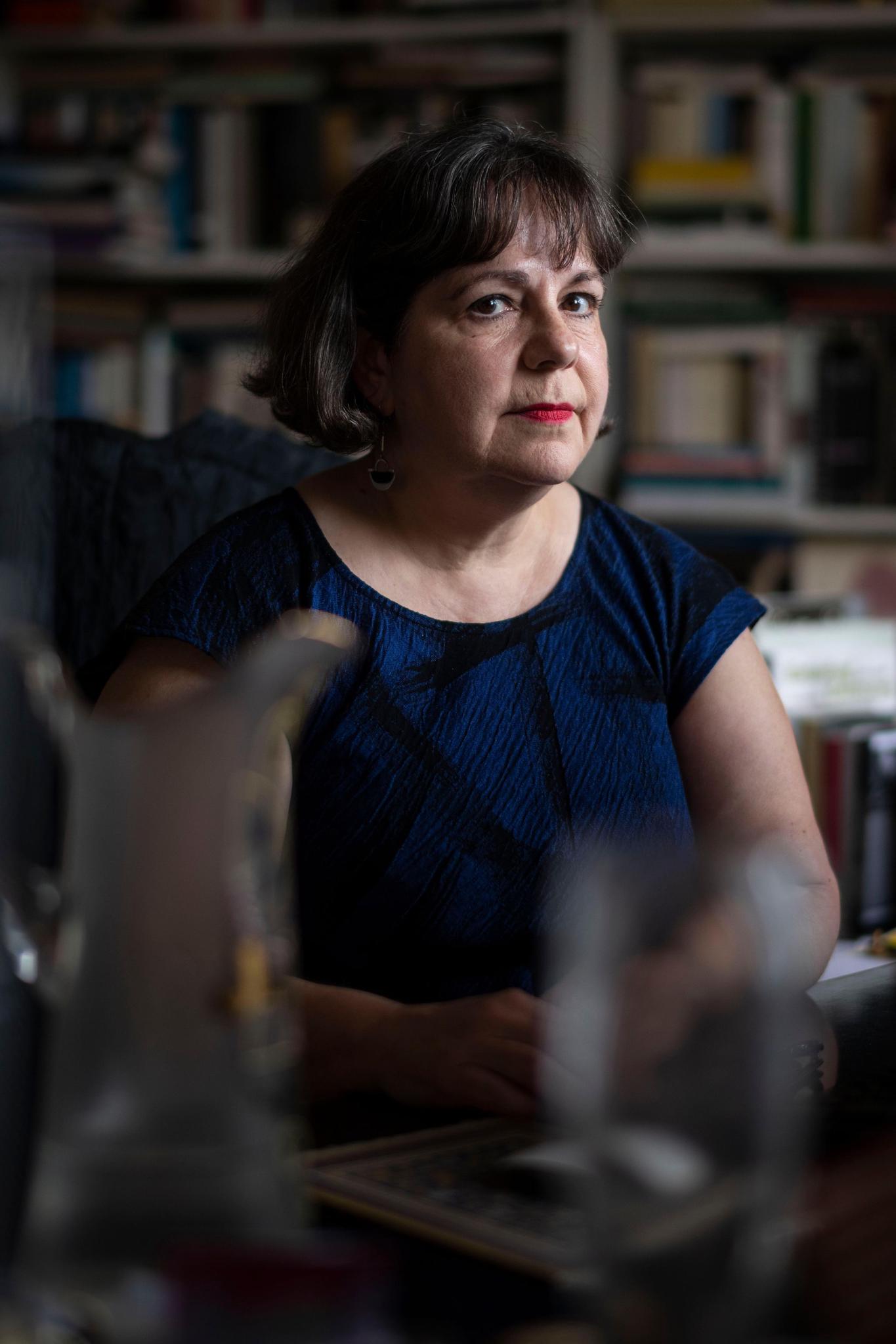 Portrait von Elisabeth Bronfen, sie hat ein neues Buch geschrieben zur Pandemie. 
18.08.2020.
(URS JAUDAS/TAMEDIA AG)
