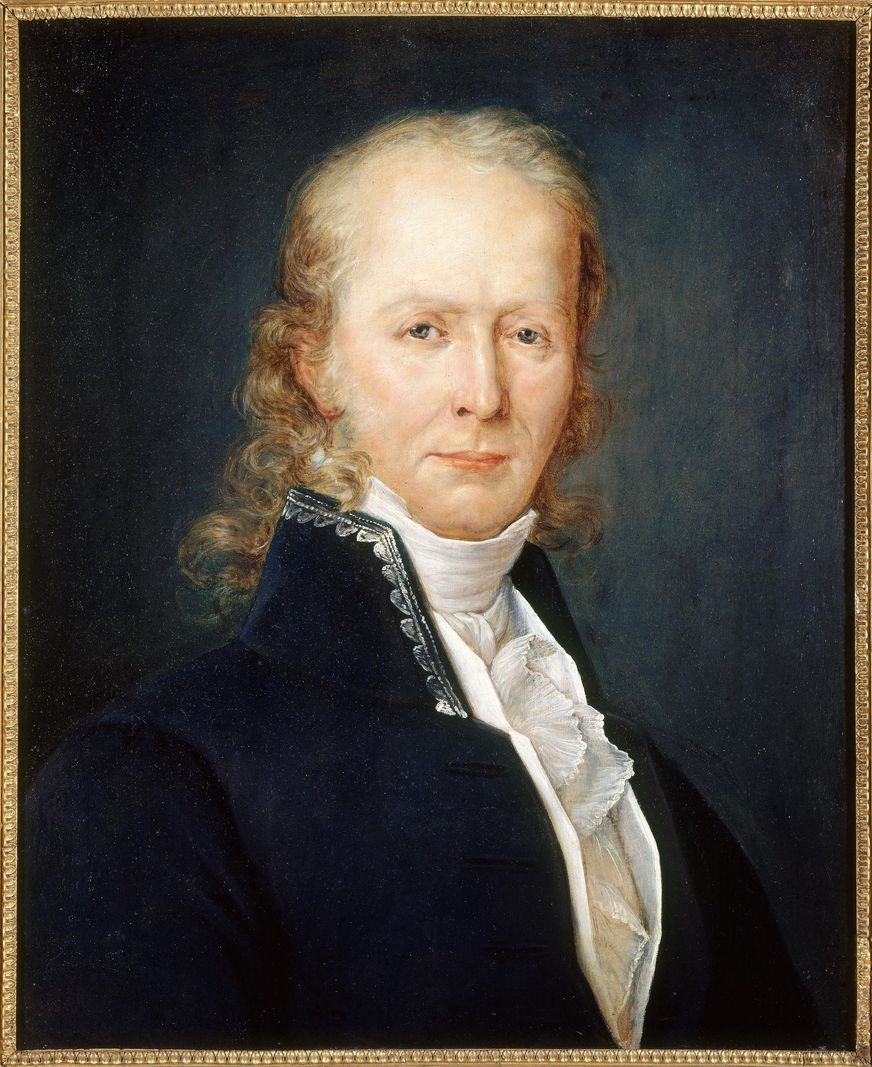 "Benjamin Constant (1767-1830), écrivain et homme politique". Huile sur toile anonyme.  Paris, musée Carnavalet.