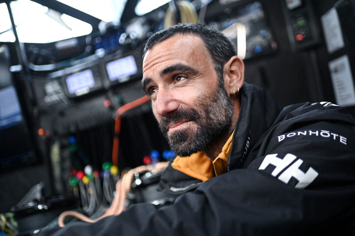 Alan Roura, le skipper qui sourit toujours lorsqu’il sent l’odeur du steak lui titiller les narines.