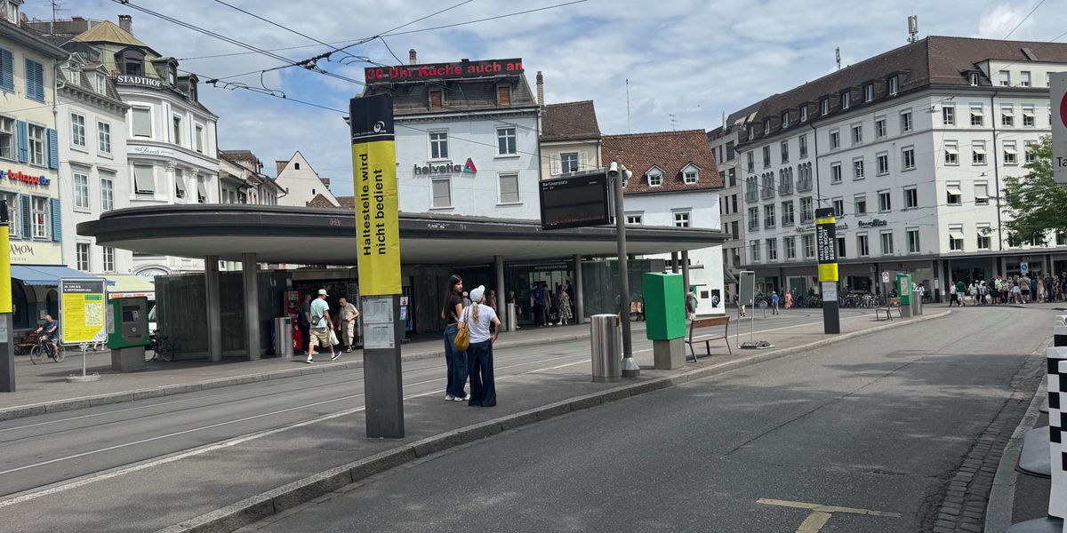 Basel: Tramsperrung am Marktplatz bis September