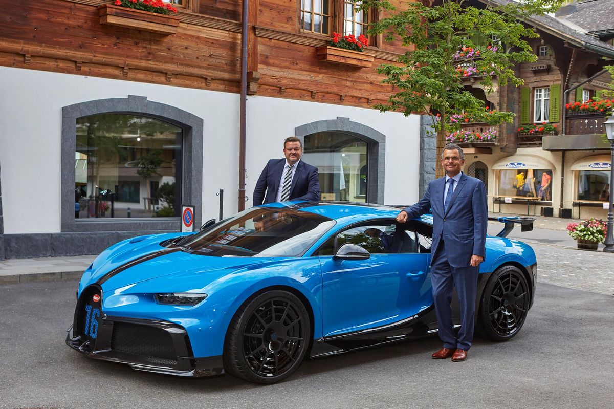Automobil-Highlight in Gstaad – Letzter Halt des Bugatti Chiron vor dem ...