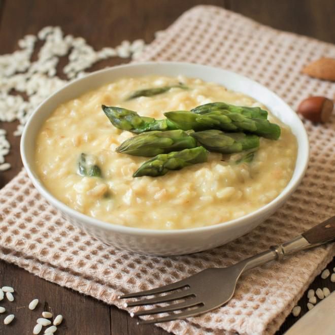 Quand le risotto s’asperge de vert