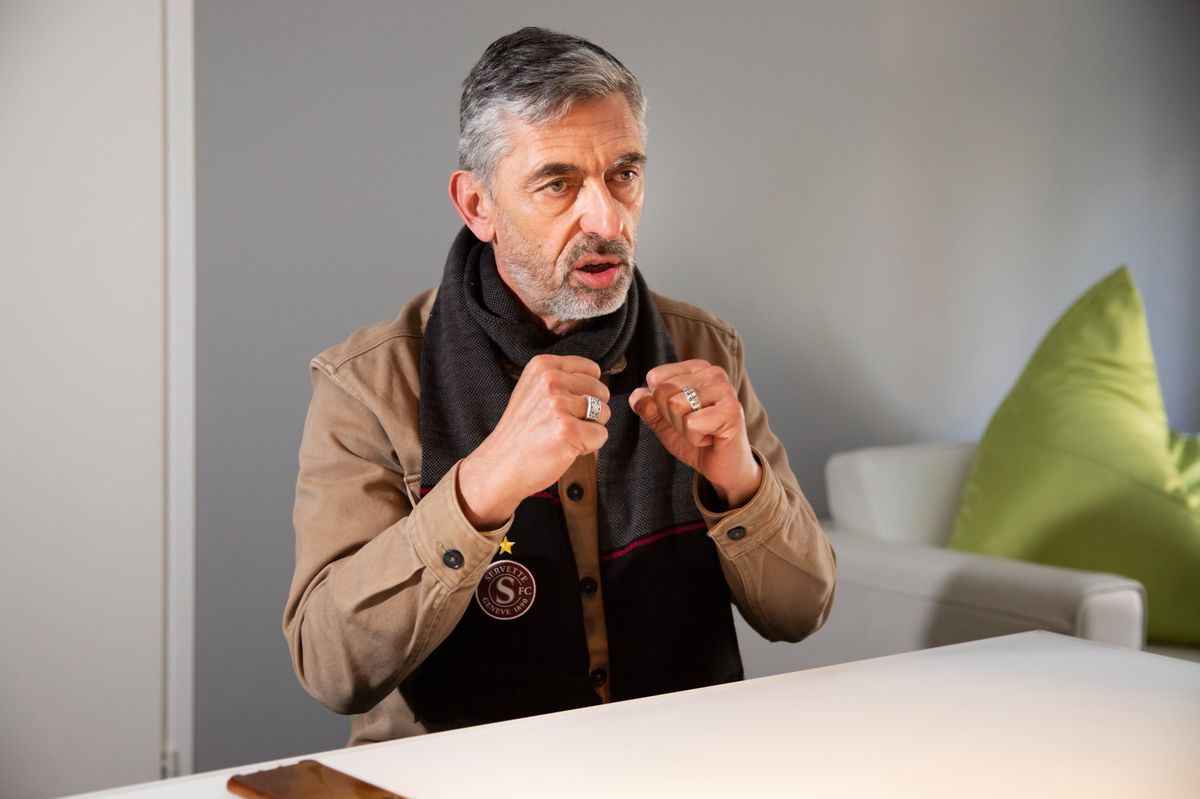 Genève le 7.03.2024, 54 route de Frontenex, CARAVAN PRODUCTIONS S.A., Nicolas Wadimoff, réalisateur © Georges Cabrera