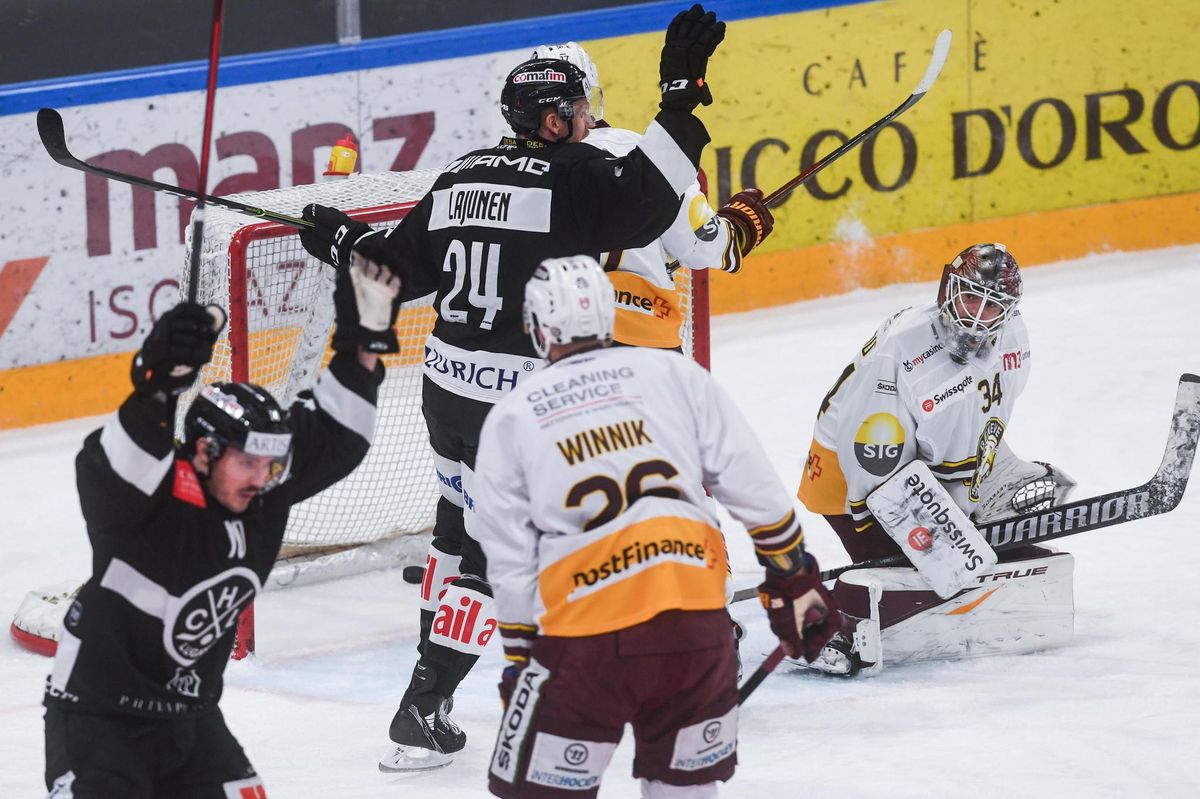 Les Luganais ont eu bien trop d’espace devant les gardiens genevois (ici Descloux).