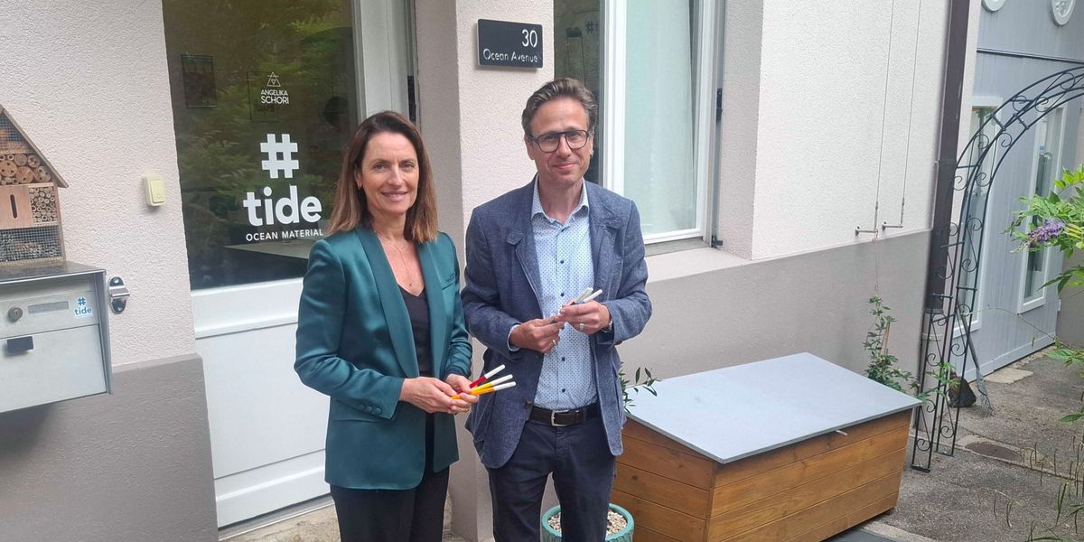 Caran-d-Ache-Plastikm-ll-von-s-dostasiatischen-Str-nden-landet-in-Schweizer-Filzstiften