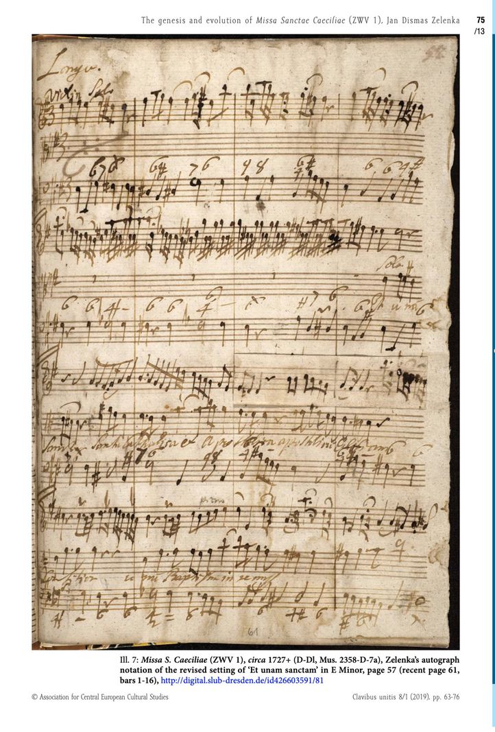 Jan Dismas Zelenka revient en voix et en force