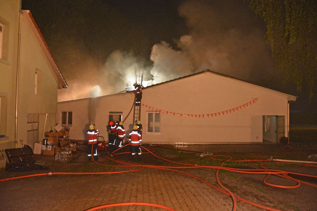 L'annexe d'une mosquée part en fumée