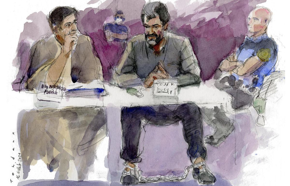 Le condamné et son conseil, Me Patrick Michod