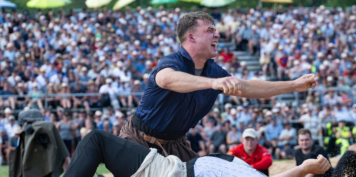 Wrestling: Super talent Michael Moser wins the Bernese Cantonal Wrestling ...