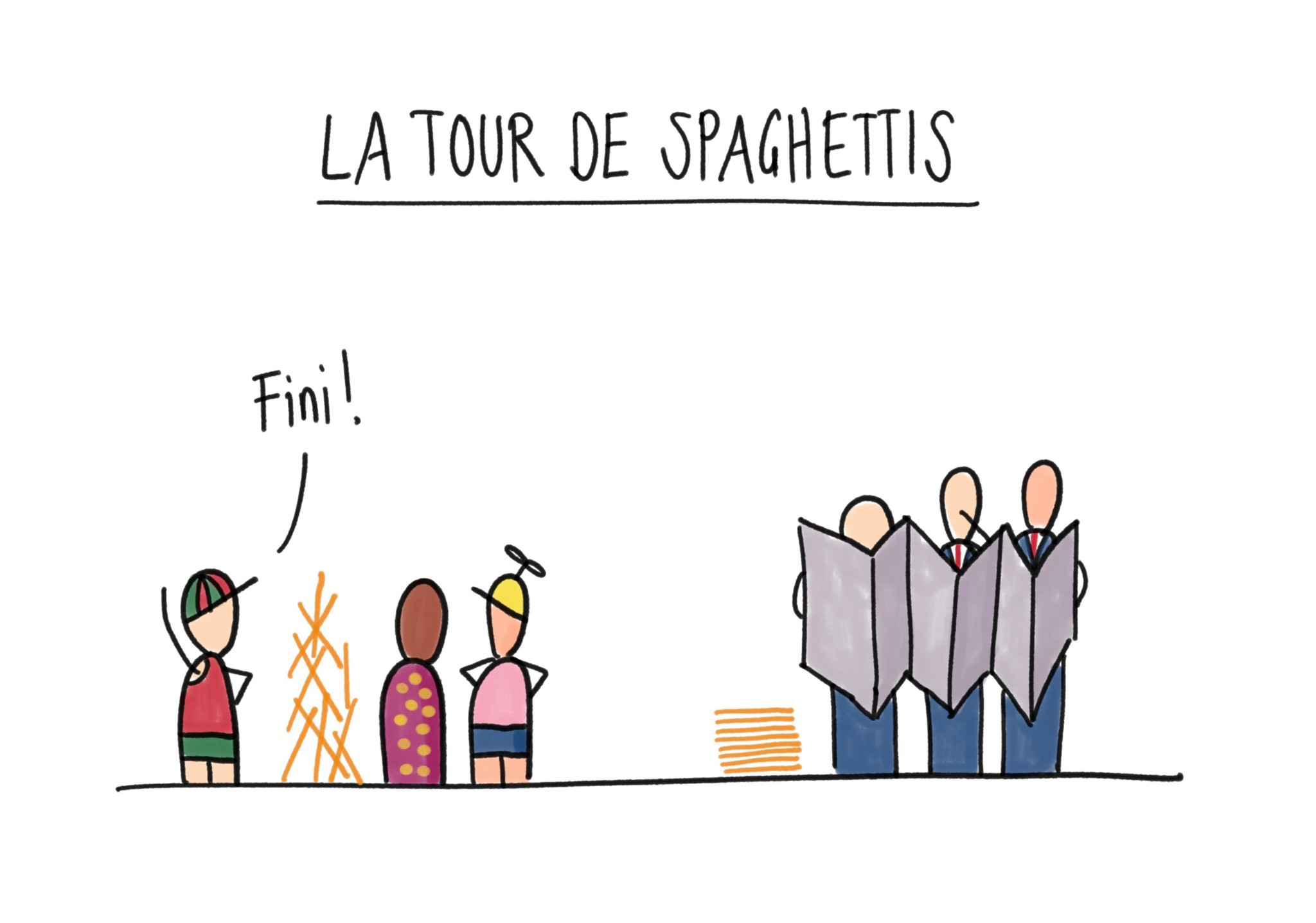 Test de management: Planifier ou foncer, quelle méthode bâtit la tour la plus haute?